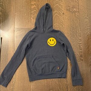 Aviator Nation Charcoal Gray Hoodie